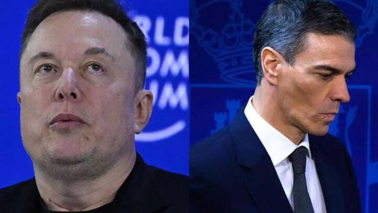 Elon Musk y Pedro S&aacute;nchez
