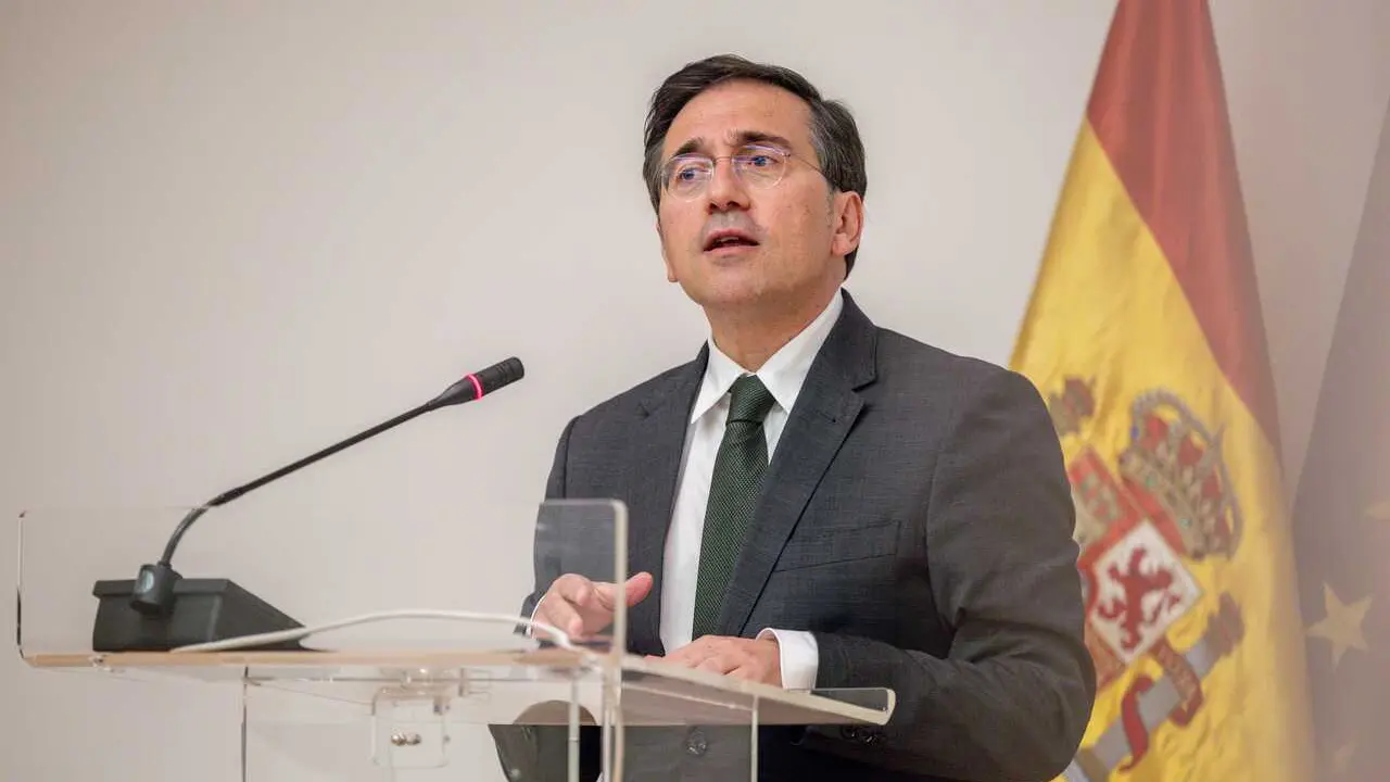 El ministro de Asuntos Exteriores, Uni&oacute;n Europea y Cooperaci&oacute;n, Jos&eacute; Manuel Albares