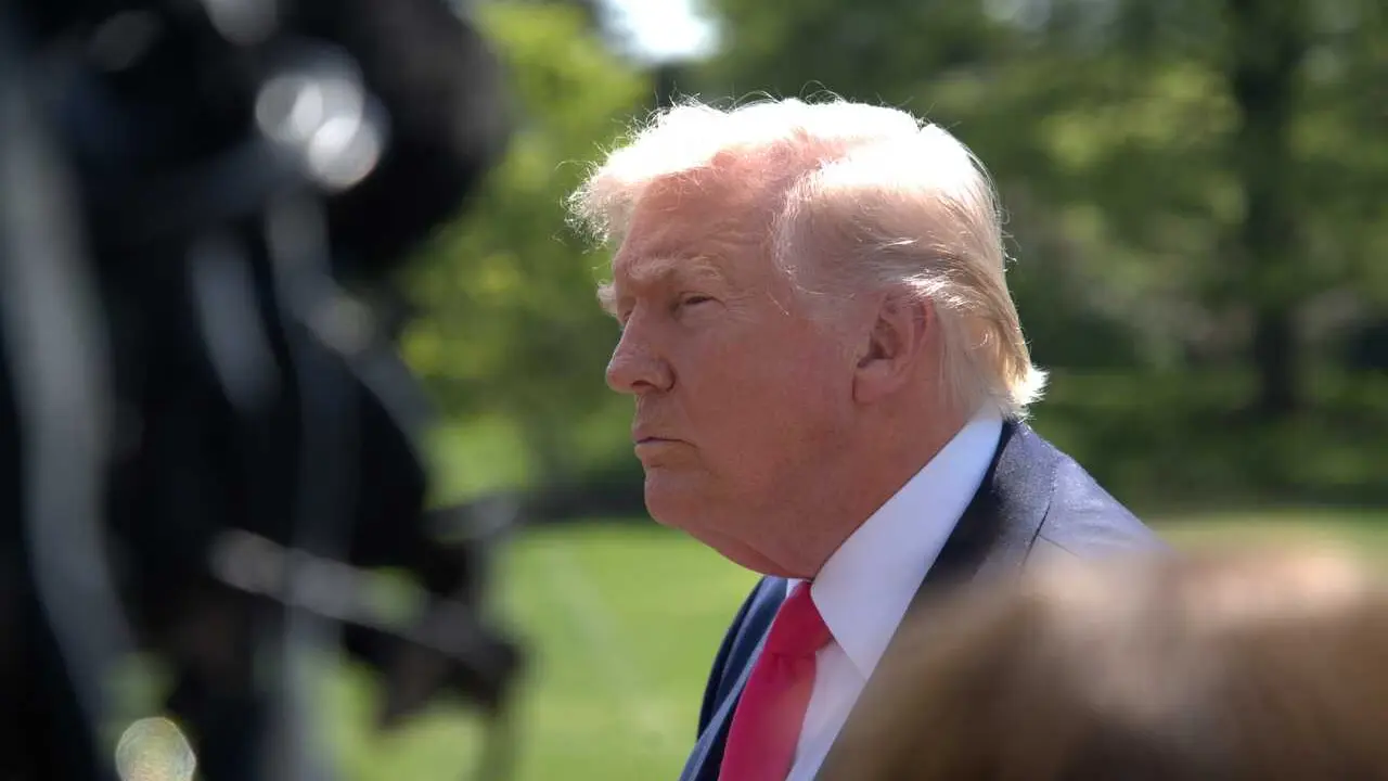 El presidente de Estados Unidos, Donald Trump 