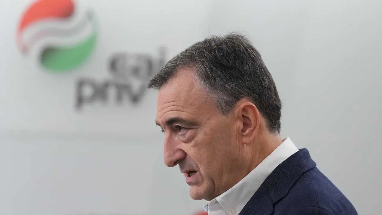 Archivo - El presidente del EBB de EAJ-PNV, Aitor Esteban