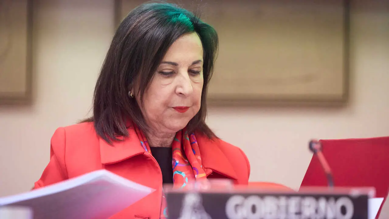 La ministra de Defensa, Margarita Robles, comparece ante la Comisi&oacute;n Mixta de Seguridad Nacional, en el Congreso de los Diputados, a 31 de marzo de 2026, en Madrid (Espa&ntilde;a). Robles comparece a petici&oacute;n del Partido Popular para informar de las repercusione