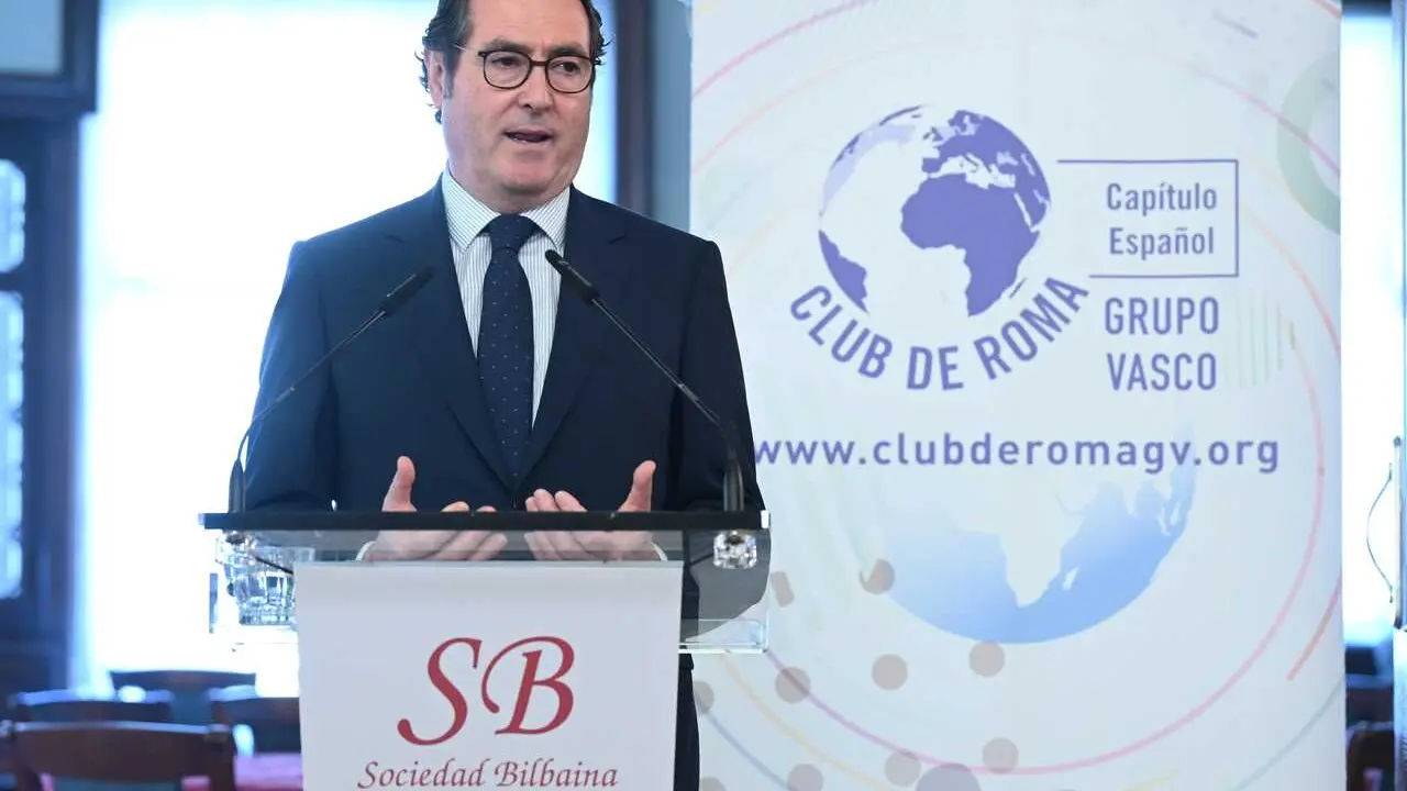 El presidente de la Confederaci&oacute;n Espa&ntilde;ola de Organizaciones Empresariales (CEOE), Antonio Garamendi