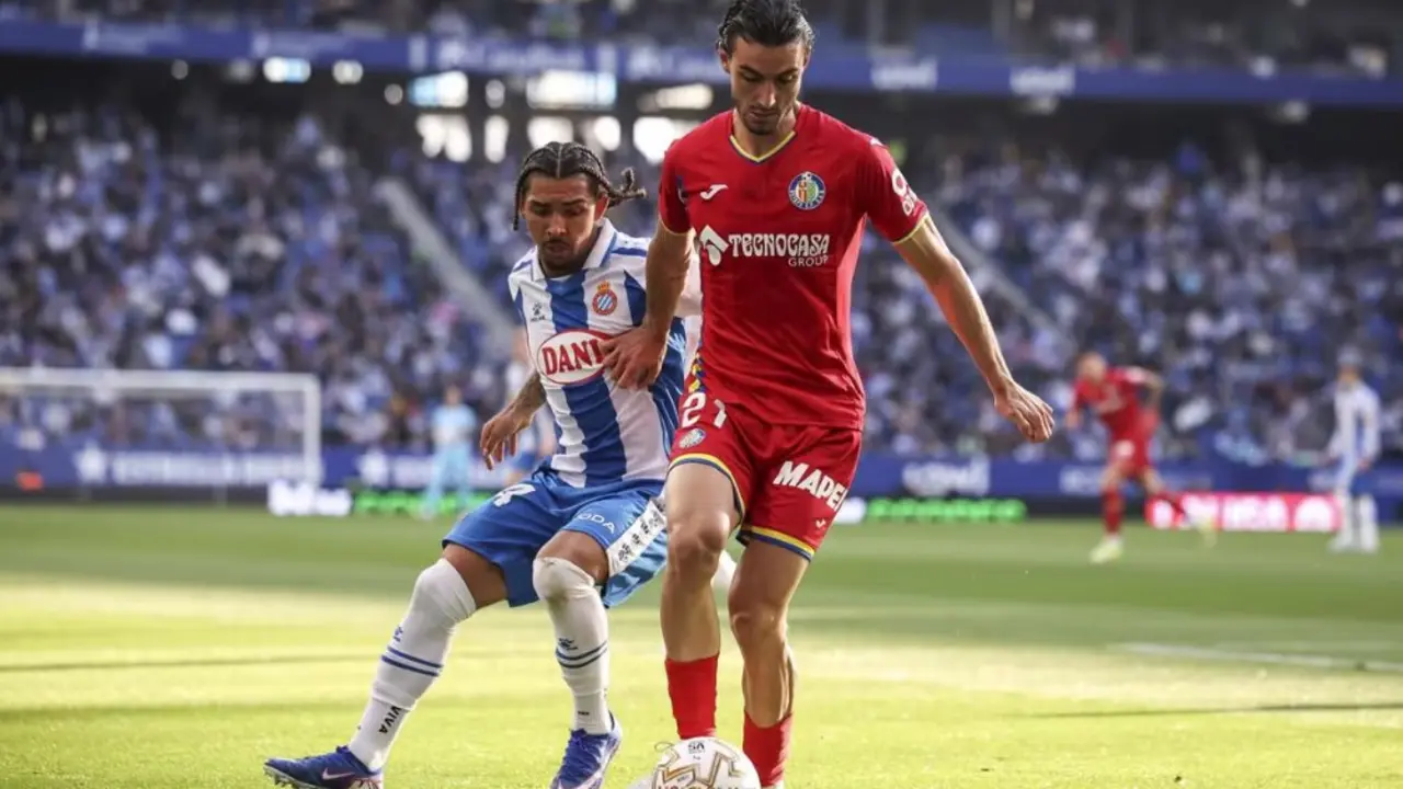 Partido entre el Espanyol y el Getafe