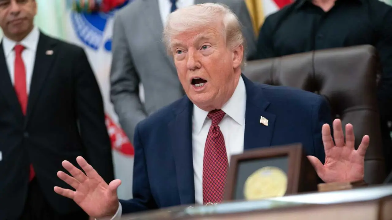 El presidente de Estados Unidos, Donald Trump.