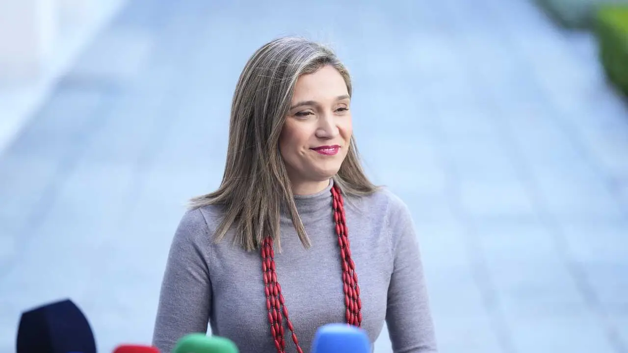 Imagen de archivo de la vicesecretaria general del PSOE-A y candidata n&uacute;mero uno por Huelva al Parlamento andaluz, Mar&iacute;a M&aacute;rquez.