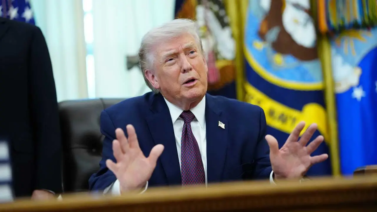 El presidente de Estados Unidos, Donald Trump.