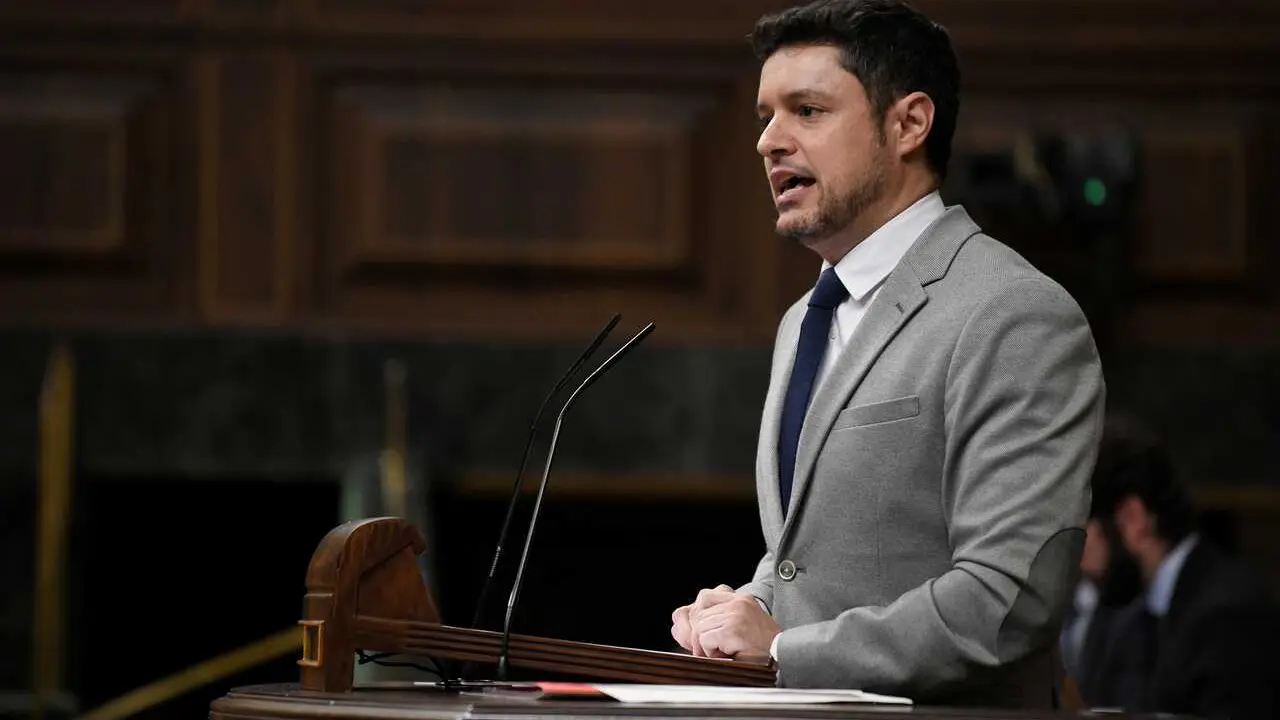 Archivo - El diputado del PSOE Ra&uacute;l D&iacute;az Mar&iacute;n.