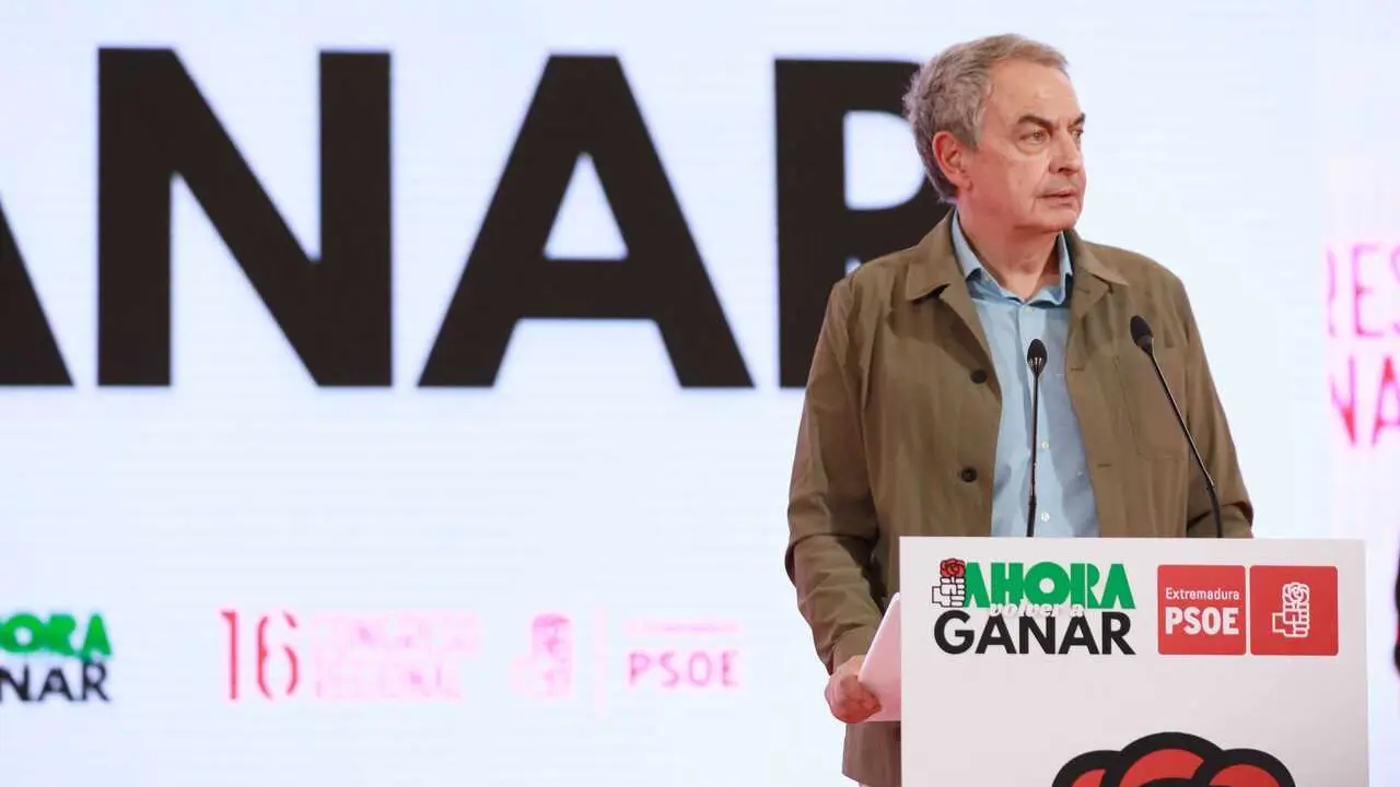 El expresidente del Gobierno Jos&eacute; Luis Rodr&iacute;guez Zapatero, participa en el 16&ordf; Congreso Regional del PSOE de Extremadura