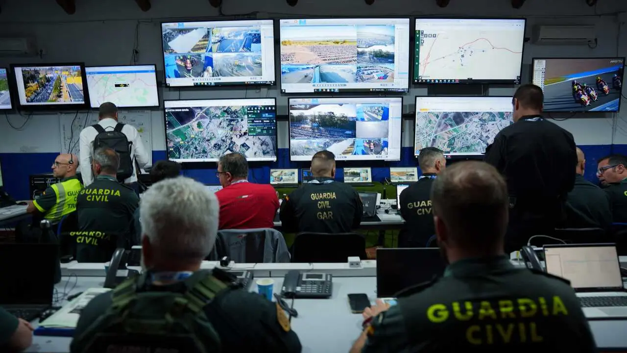 Puesto de Mando Avanzado del Gran Premio de Espa&ntilde;a de Motociclismo 2026 en el circuito de Jerez de la Frontera. ARCHIVO.