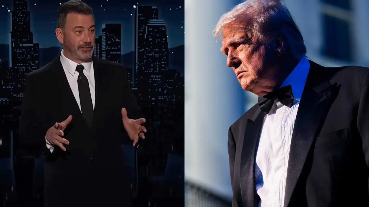 Jimmy Kimmel se defiende despu&eacute;s de que Donald Trump pida su despido por llamar a Melania 'futura viuda'