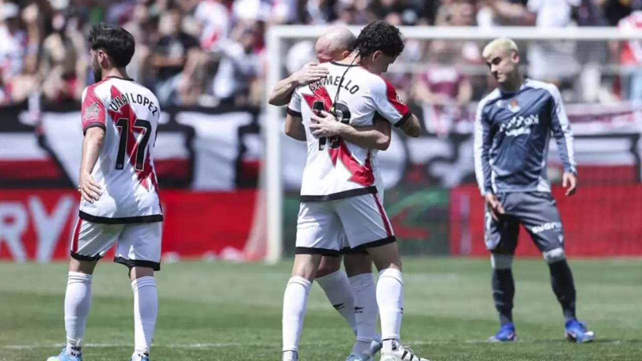 Partido del Rayo Vallecano contra la Real Sociedad