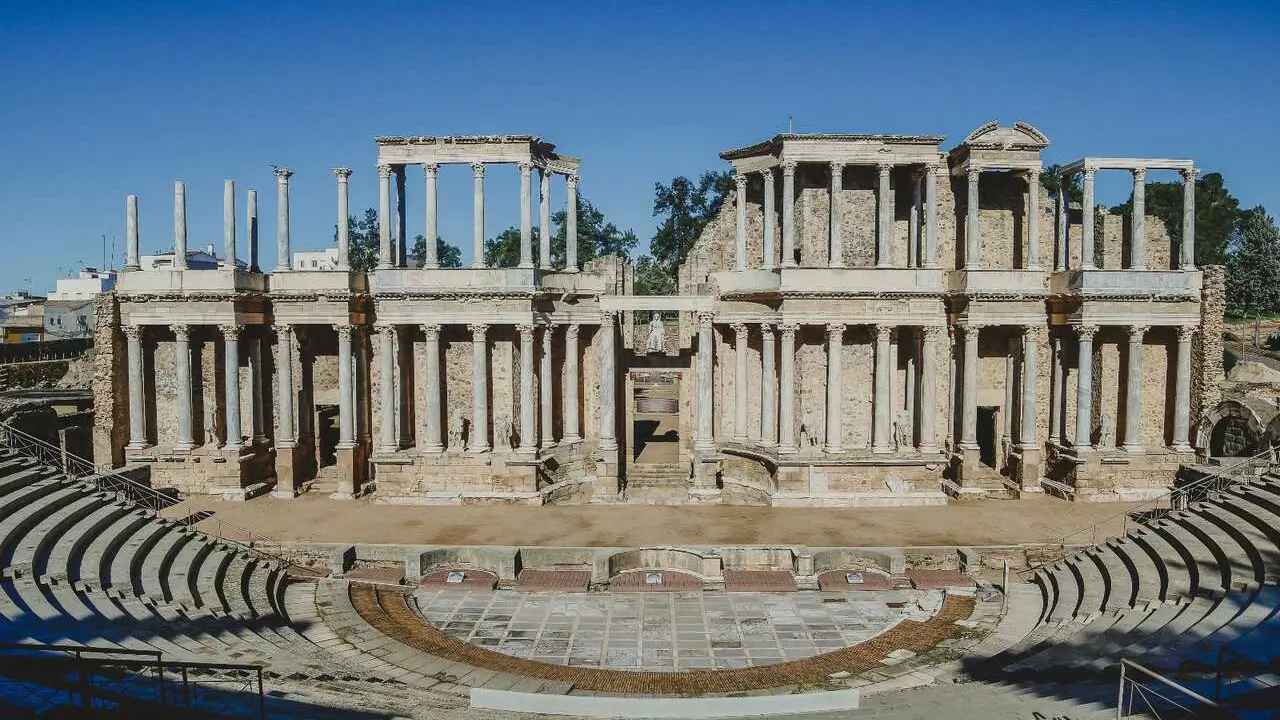 Archivo - Teatro Romano de M&eacute;rida.