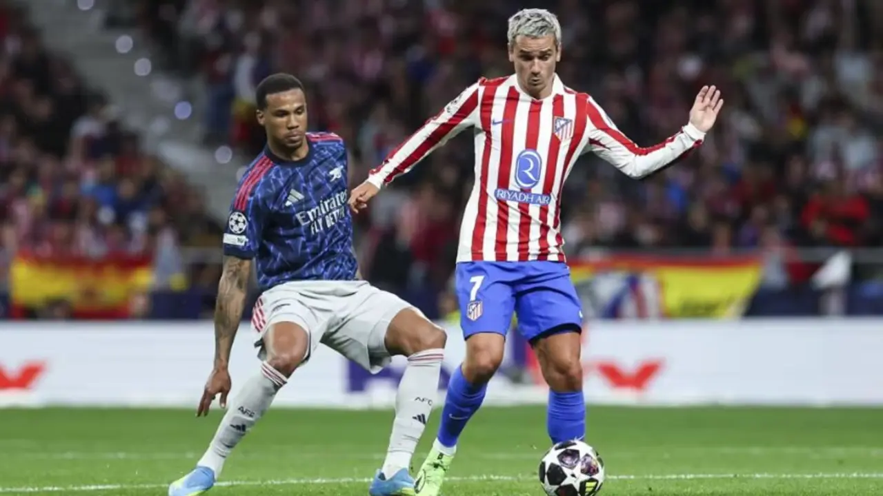 Griezmann ante el Arsenal