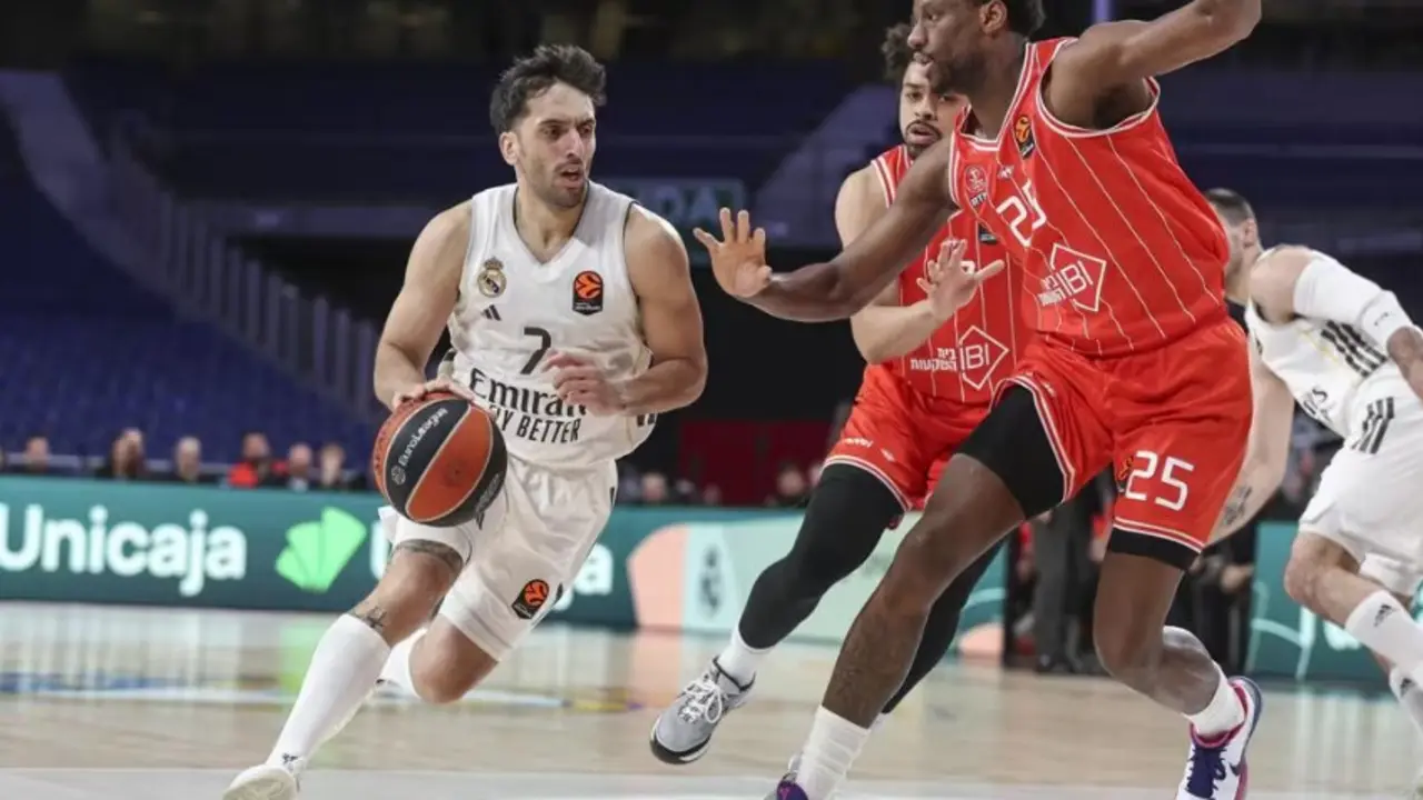 Facundo Campazzo ante el Hapoel