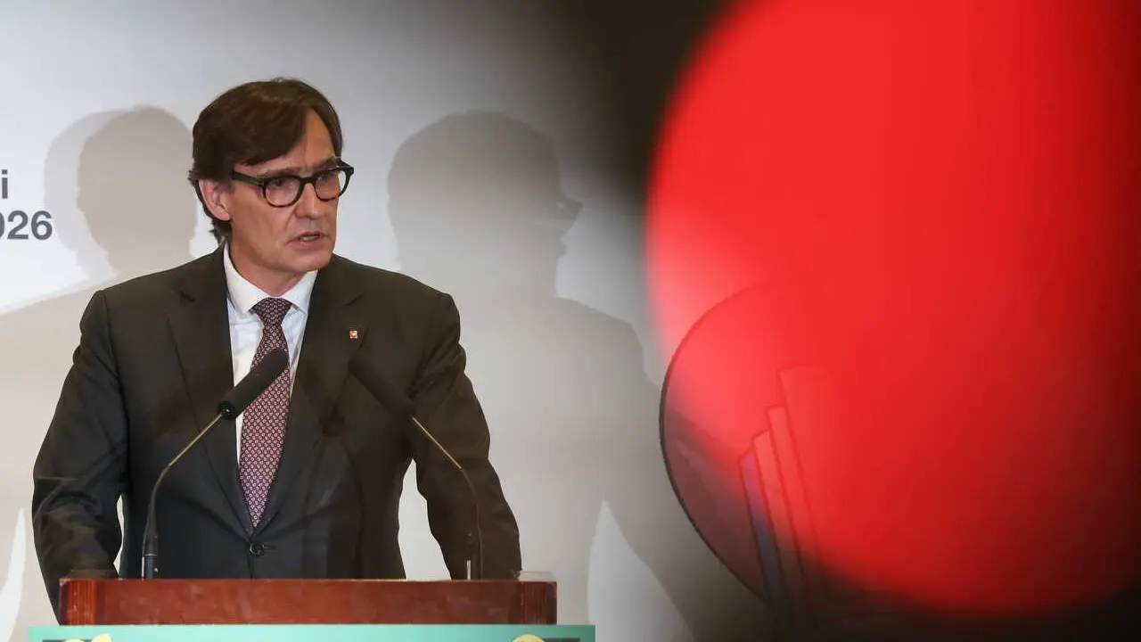 El presidente de la Generalitat de Catalunya, Salvador Illa