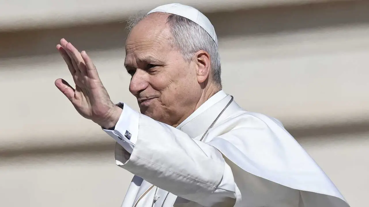 Archivo - El Papa Le&oacute;n XIV, en la Ciudad del Vaticano.