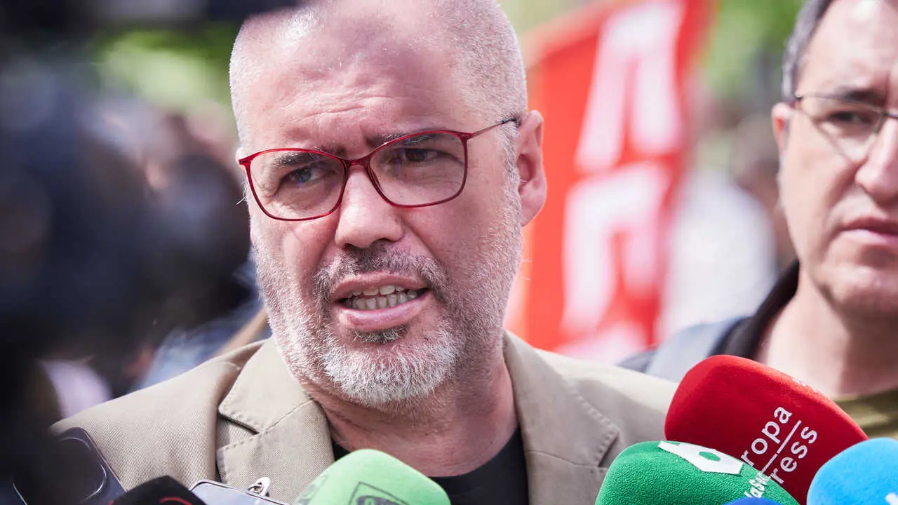 El secretario general de CCOO, Unai Sordo