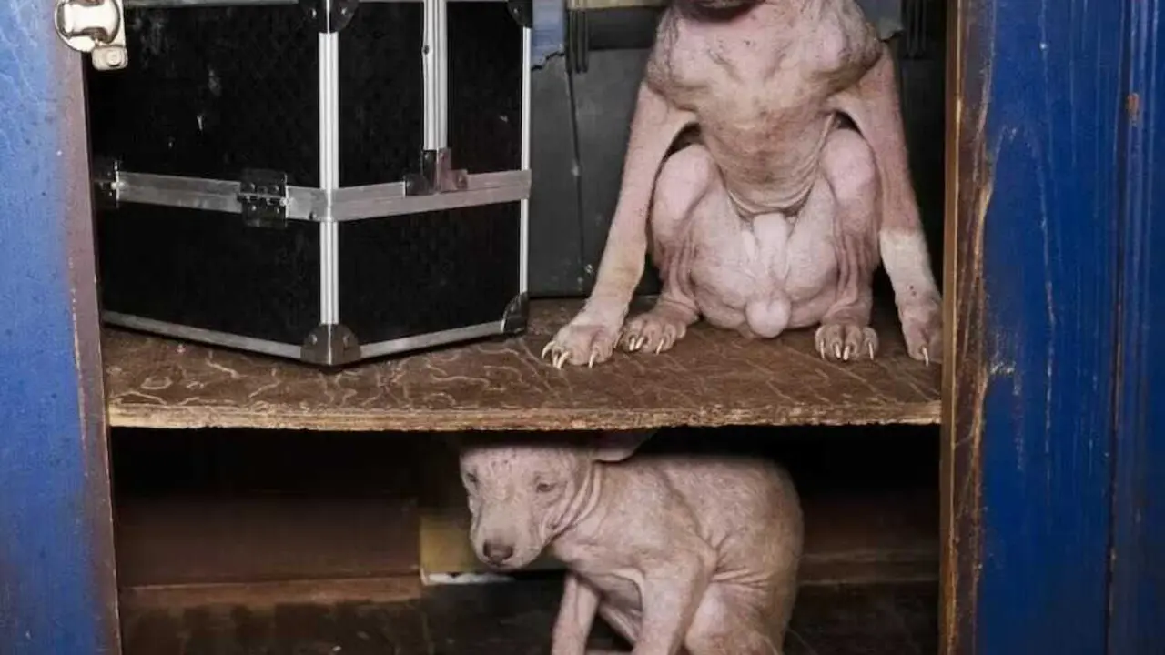 Dobby, el perro rescatado