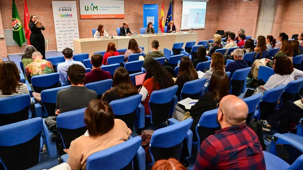 Jornada organizada por Fundaci&oacute;n ONCE, UAM, CRUE y Fundaci&oacute;n Universia en el Centro Cultural La Corrala de la UAM