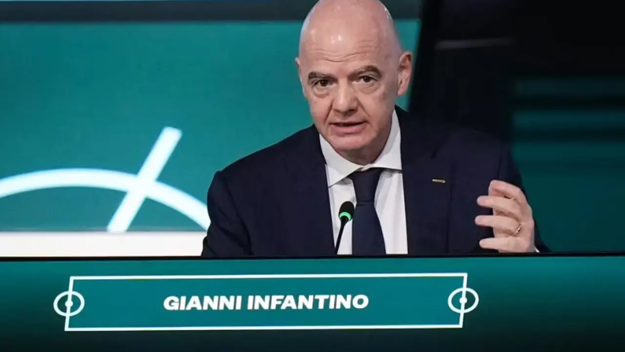 Gianni Infantino, presidente de la FIFA