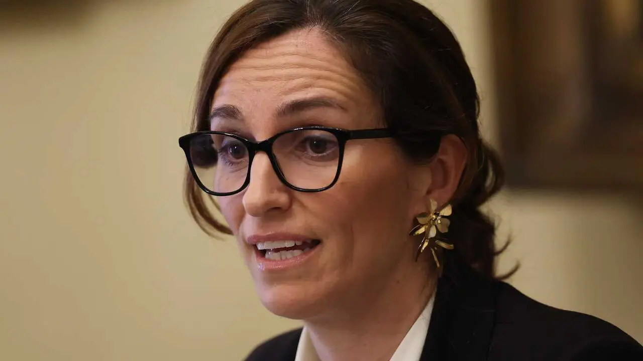 La ministra de Sanidad, M&oacute;nica Garc&iacute;a