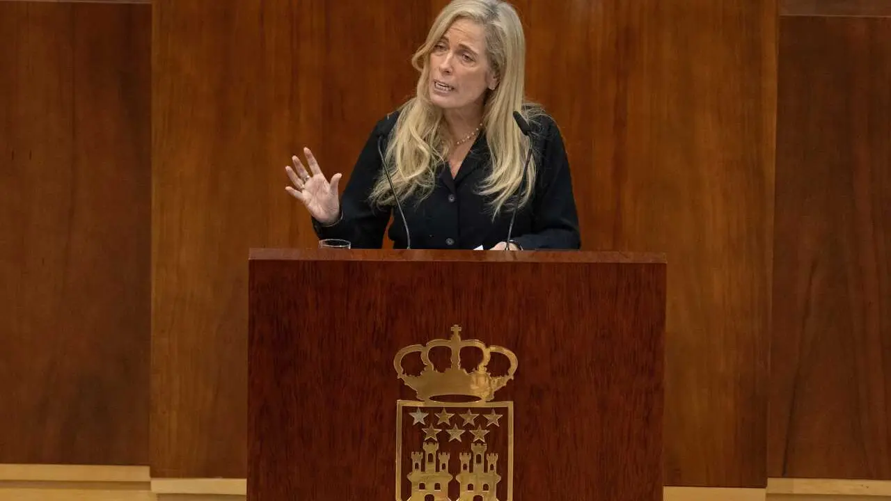 Archivo - La consejera de Econom&iacute;a, Hacienda y Empleo de la Comunidad de Madrid, Roc&iacute;o Albert