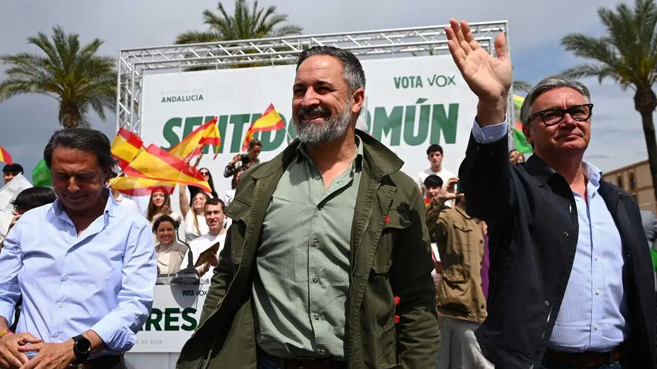 Acto de campa&ntilde;a de Vox en Linares, Ja&eacute;n