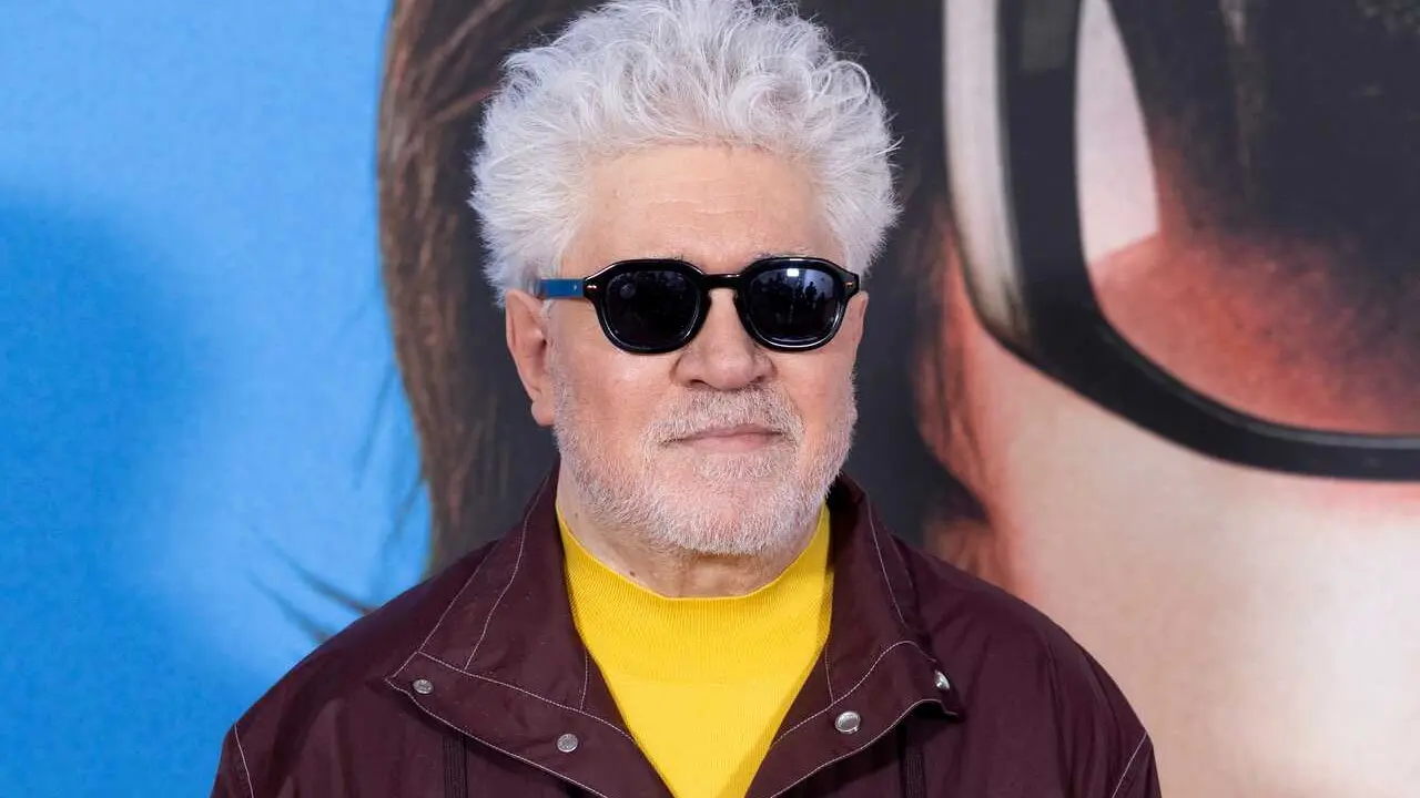 Pedro Almod&oacute;var attended Amarga Navidad' (Bitter Christmas), Photocall at The Madrid Edition Hotel on March 17, 2026 in Madrid, Spain