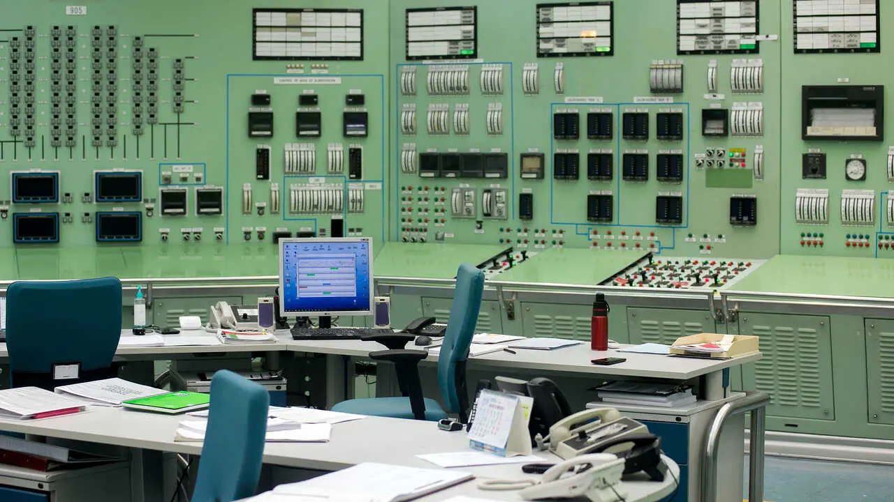 Archivo - Sala de control de la central nuclear de Santa Mar&iacute;a de Garo&ntilde;a, a 23 de noviembre de 2023, en Santa Mar&iacute;a de Garo&ntilde;a, Burgos, Castilla y Le&oacute;n (Espa&ntilde;a). 