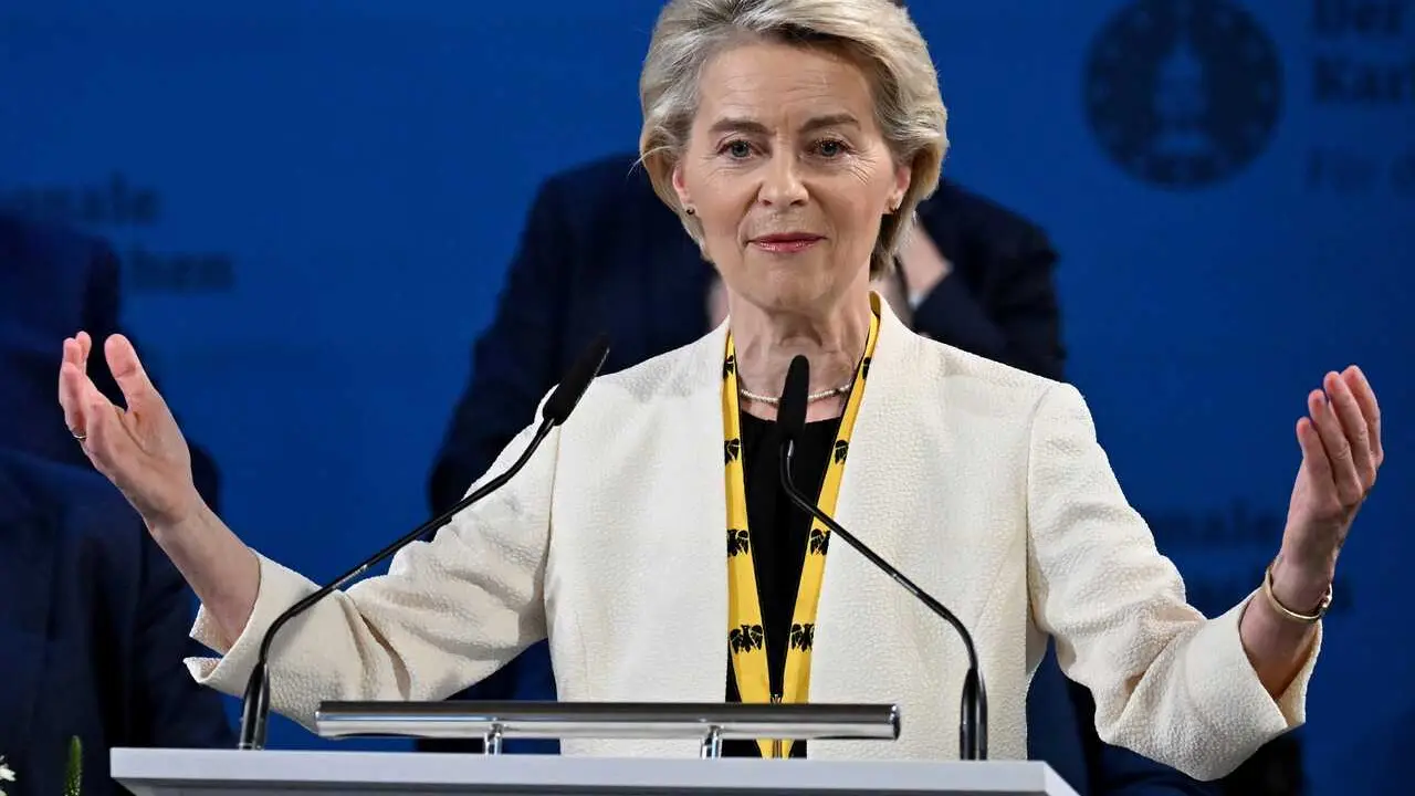 Archivo - La presidenta de la Comisi&oacute;n Europea, Ursula von der Leyen, en una imagen de archivo.