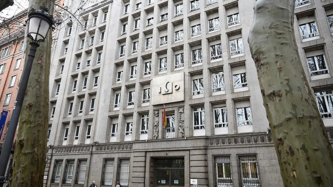 Archivo - Exteriores del Instituto de Cr&eacute;dito Oficial (ICO), a 28 de enero de 2026, en Madrid (Espa&ntilde;a). 