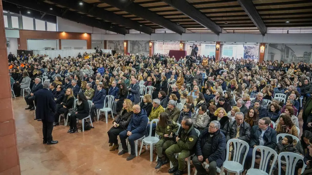 Archivo - Celebraci&oacute;n de la misa funeral en memoria de las v&iacute;ctimas del accidente ferroviario de Adamuz, a 25 de enero de 2026 en Adamuz (C&oacute;rdoba, Andaluc&iacute;a, Espa&ntilde;a).   
