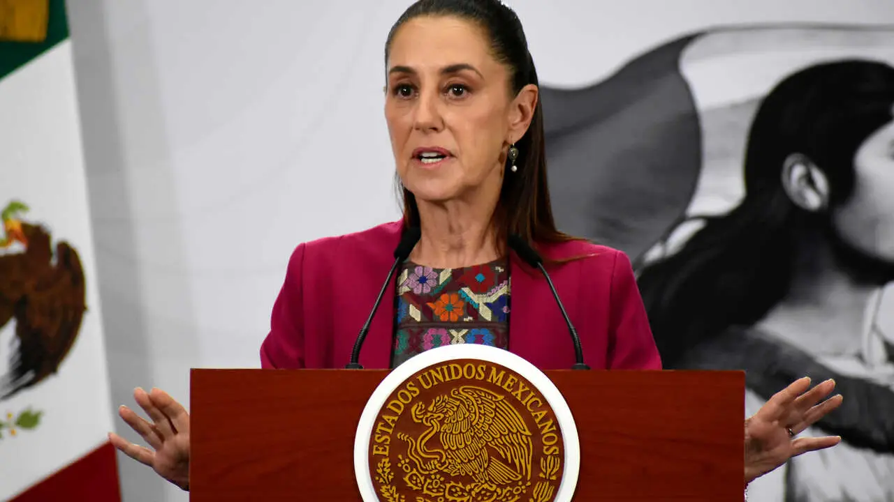 Claudia Sheinbaum, presidenta de M&eacute;xico.