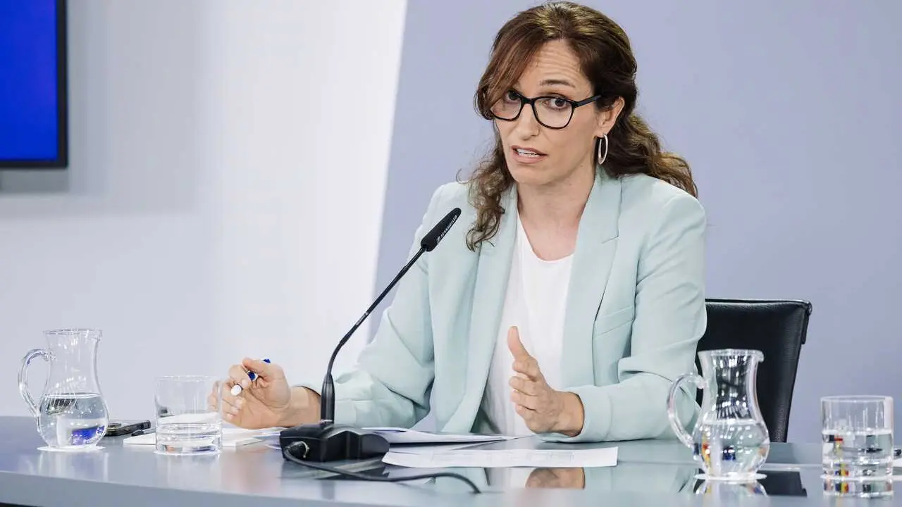 Imagen de archivo de la ministra de Sanidad, M&oacute;nica Garc&iacute;a.