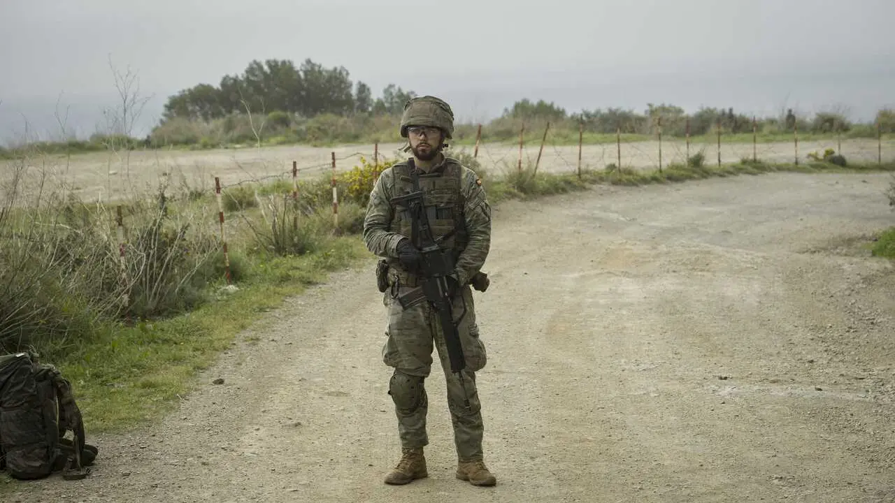 Archivo - Un militar durante un ejercicio, a 21 de marzo de 2024, en Ceuta (Espa&ntilde;a). 