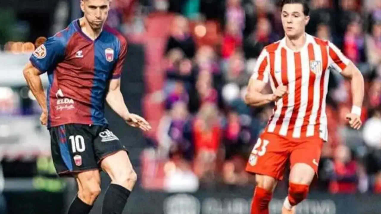 El CD Eldense en su enfrentamiento ante el Atl&eacute;tico de Madrid B