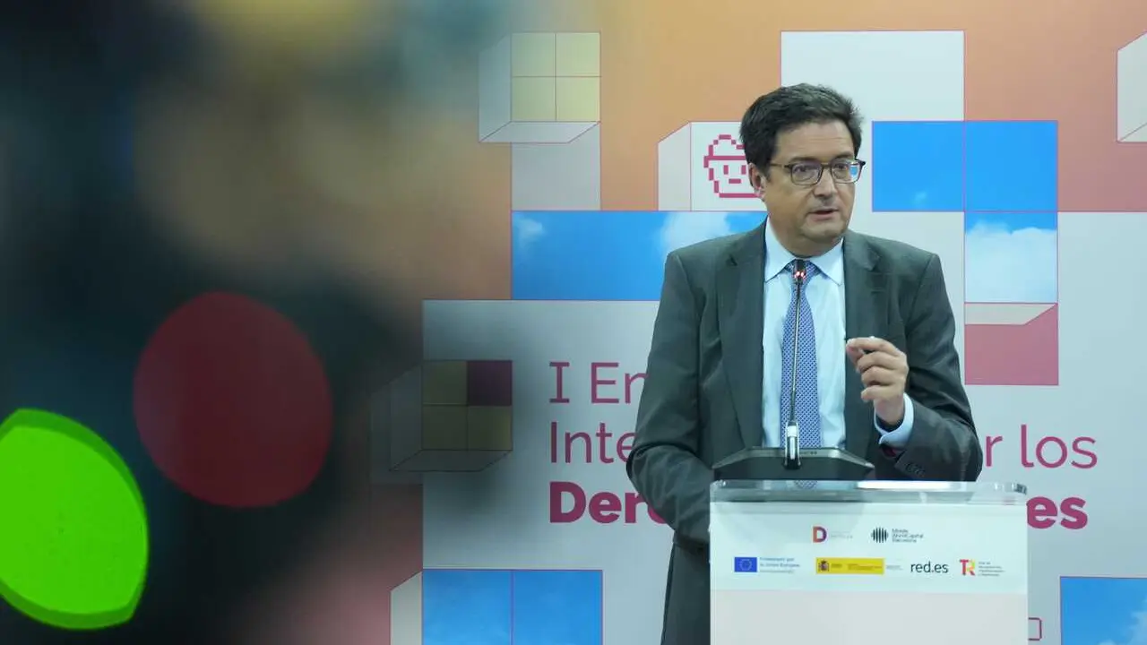 El ministro para la Transformaci&oacute;n Digital y de la Funci&oacute;n P&uacute;blica, &Oacute;scar L&oacute;pez.
