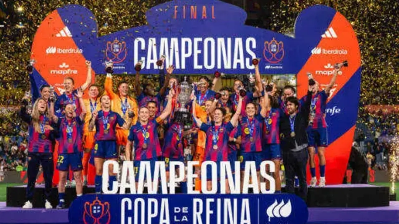 El FC Barcelona Femen&iacute; campe&oacute;n de la Copa de la Reina