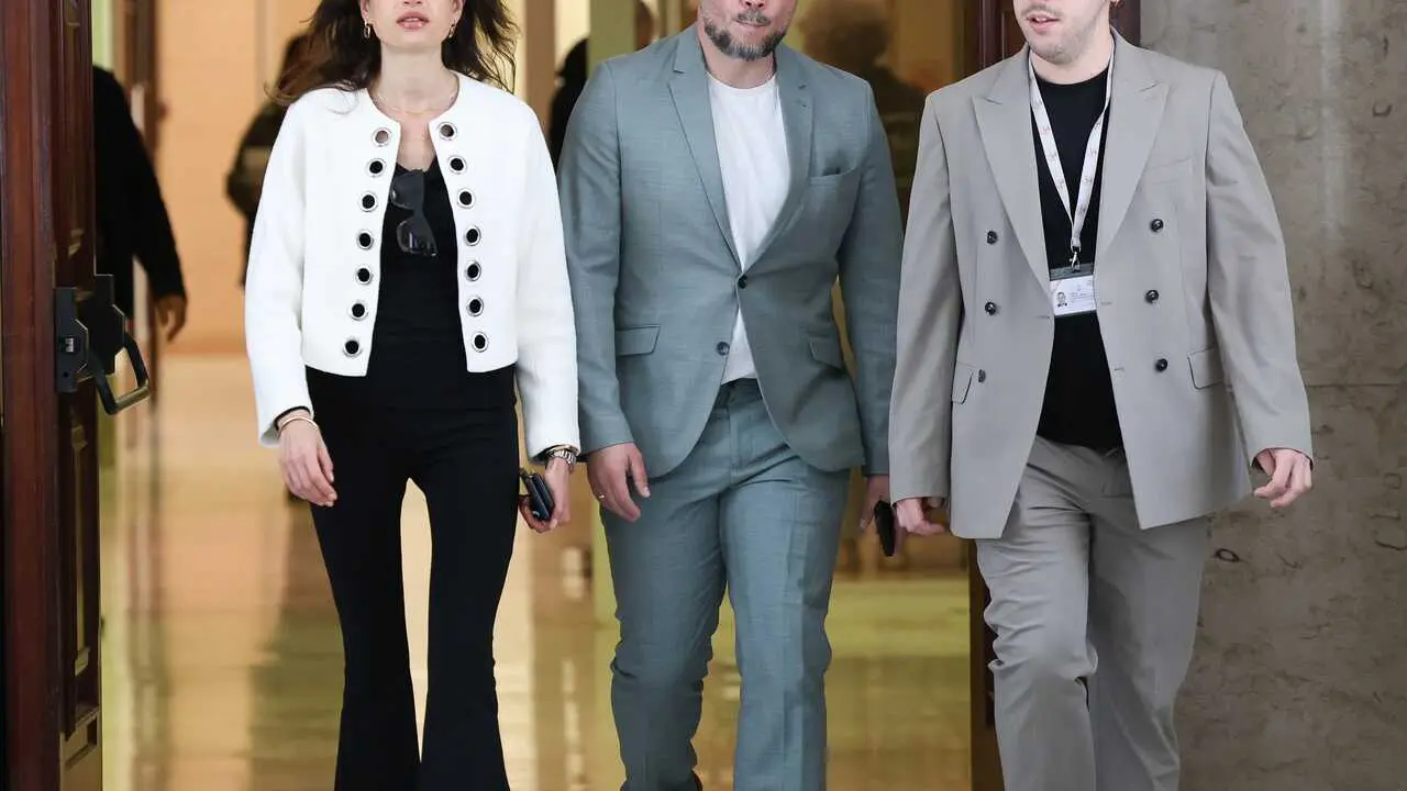 El portavoz de ERC en el Congreso, Gabriel Rufi&aacute;n, a su llegada a la Junta de Portavoces, en el Congreso de los Diputados, a 19 de mayo de 2026, en Madrid (Espa&ntilde;a).