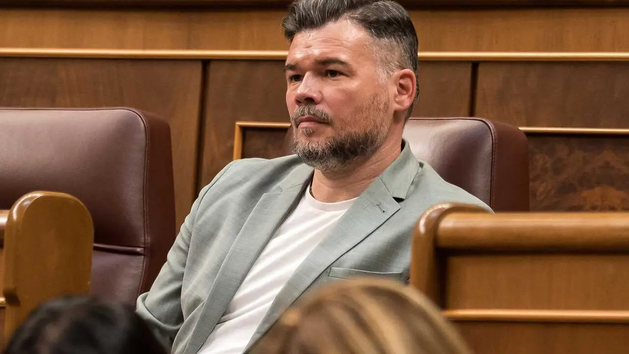 El portavoz de ERC en el Congreso, Gabriel Rufi&aacute;n.