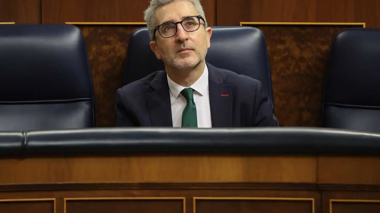 El ministro de Hacienda, Arcadi Espa&ntilde;a, durante una sesi&oacute;n plenaria en el Congreso, a 30 de abril de 2026, en Madrid (Espa&ntilde;a). 
