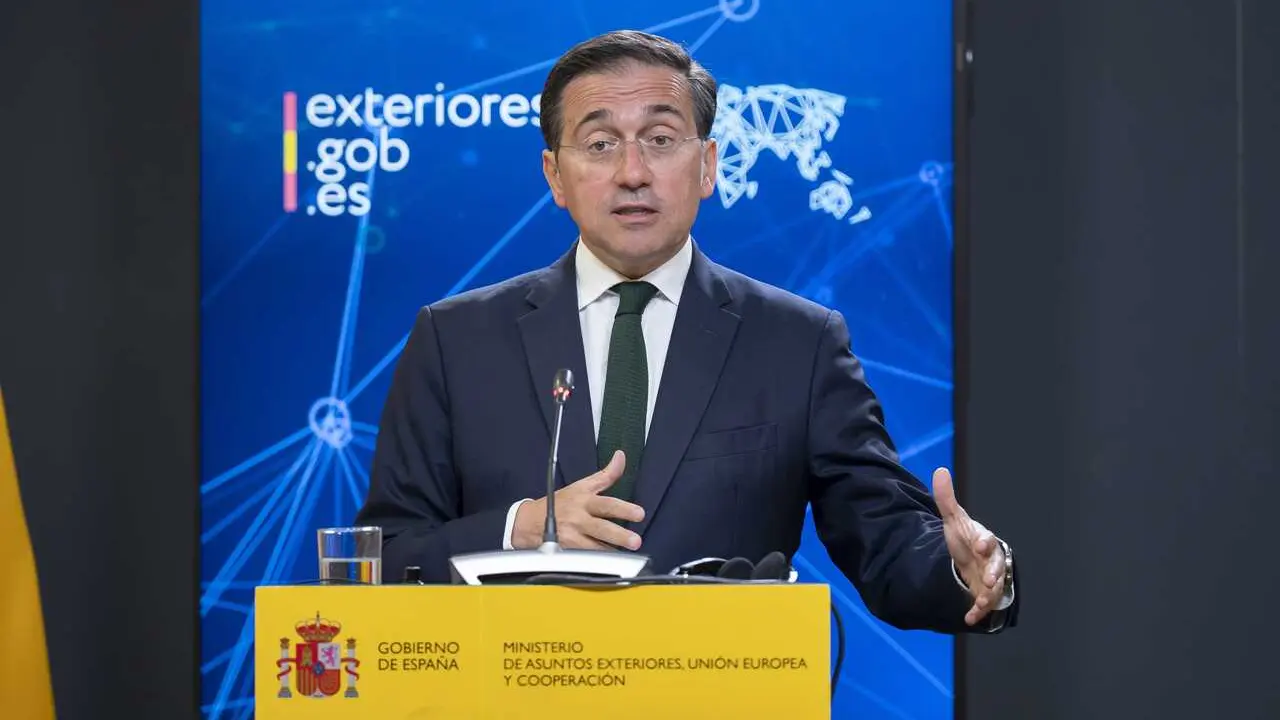 El ministro de Asuntos Exteriores, Uni&oacute;n Europea y Cooperaci&oacute;n, Jos&eacute; Manuel Albares