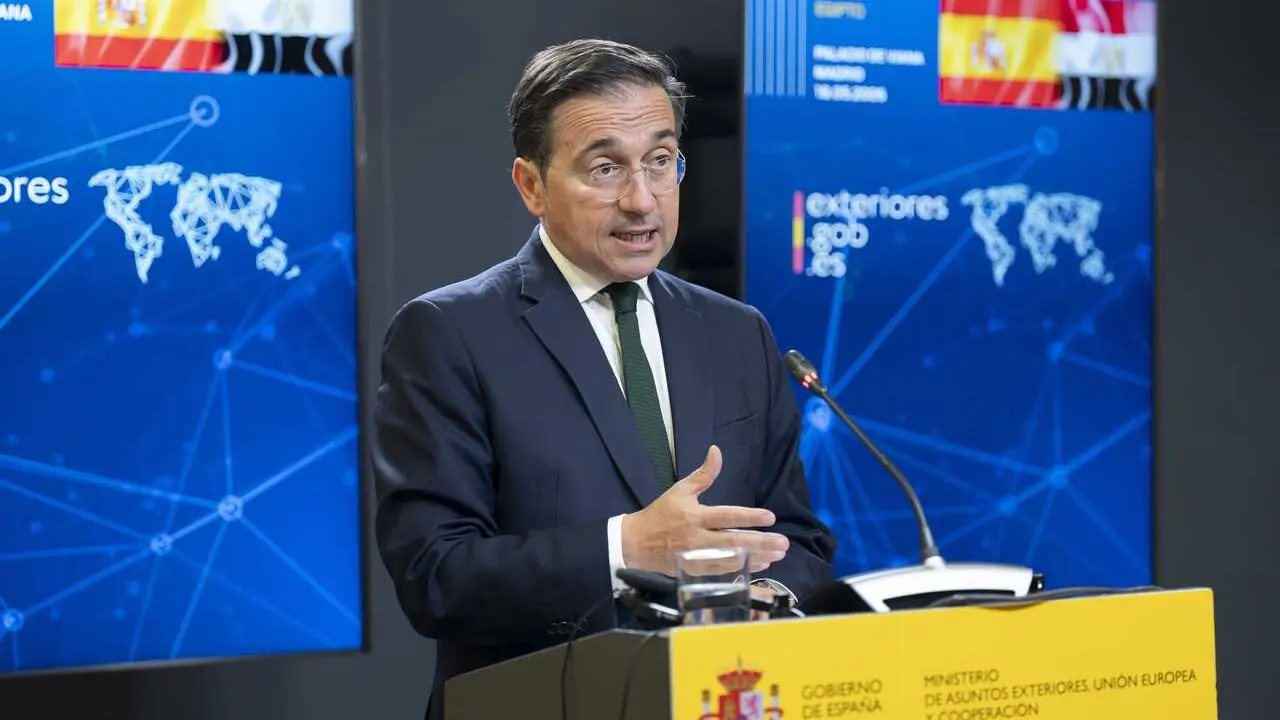 El ministro de Asuntos Exteriores, Uni&oacute;n Europea y Cooperaci&oacute;n, Jos&eacute; Manuel Albares