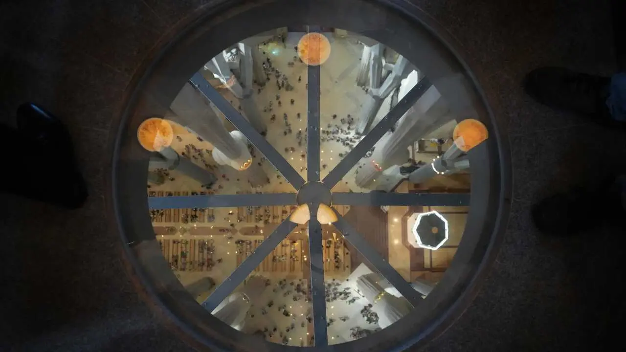 Vistas del interior de la bas&iacute;lica de la Sagrada Familia, a 21 de mayo de 2026, en Barcelona