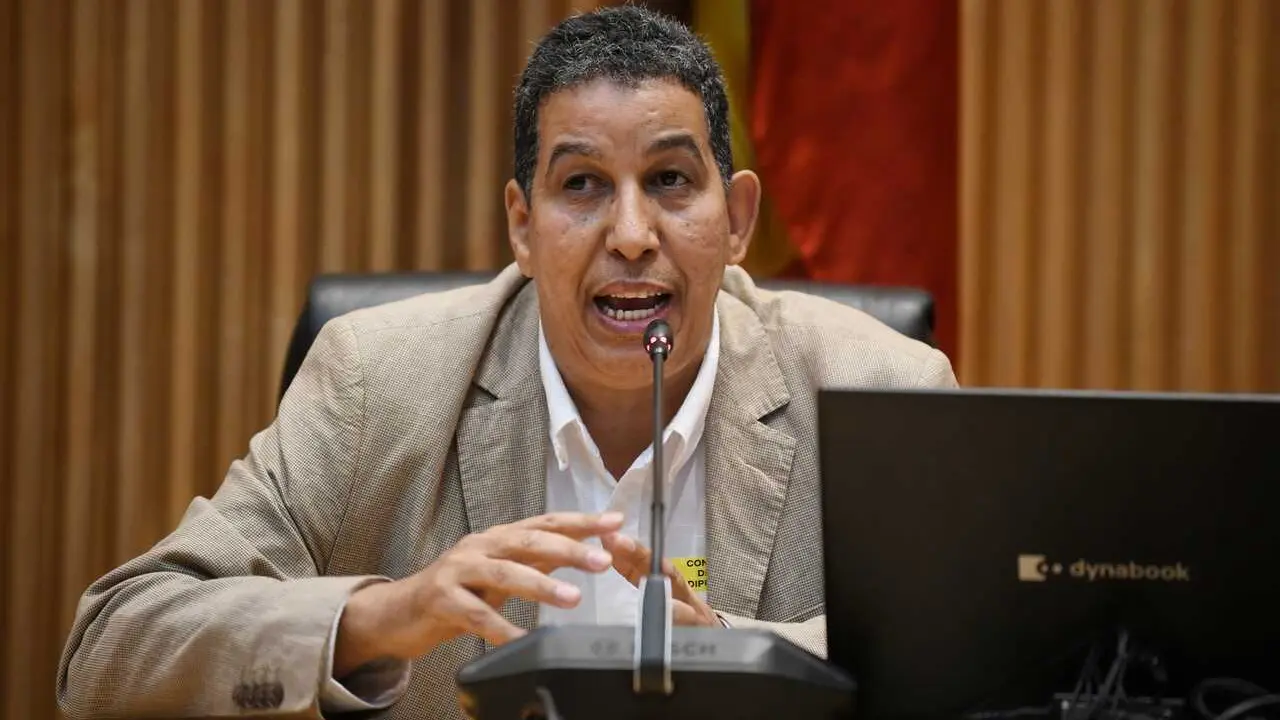 Archivo - El responsable del Frente Polisario en Espa&ntilde;a, Abdulah Arabi