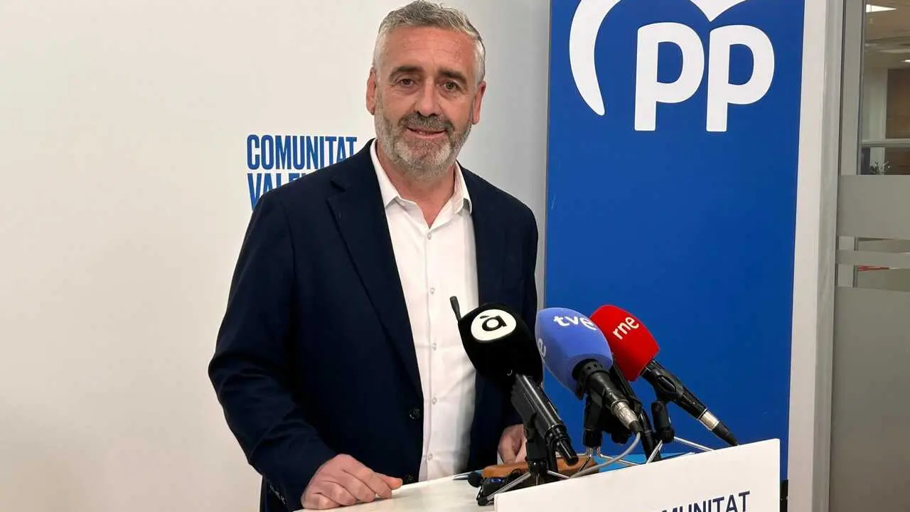 Imagen del secretario general del PPCV, Carlos Gil.