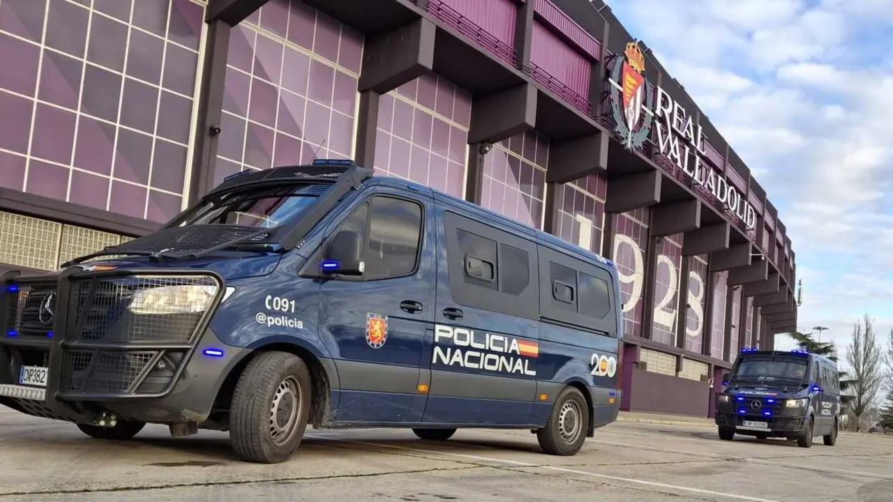 La Polic&iacute;a Nacional detiene a seis seguidores ultra del Real Valladolid por ri&ntilde;a tumultuaria