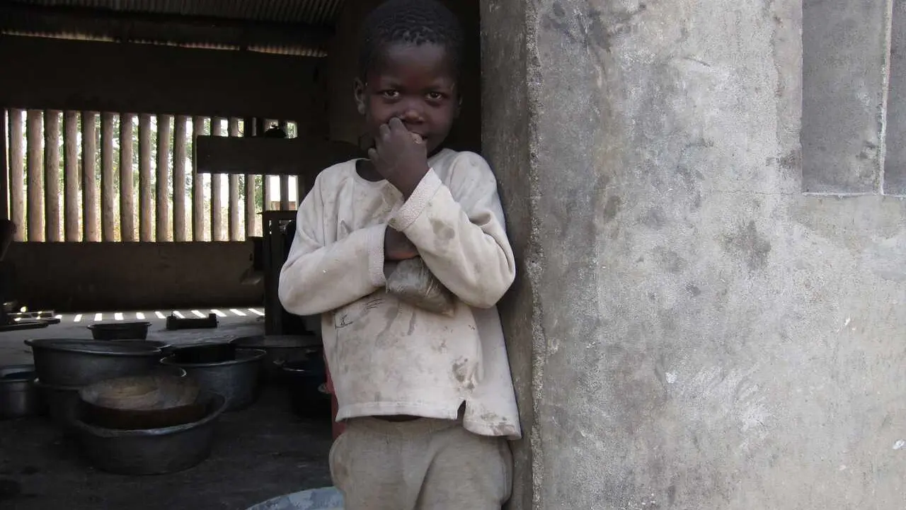 Archivo - Ni&ntilde;o en Ben&iacute;n, &Aacute;frica