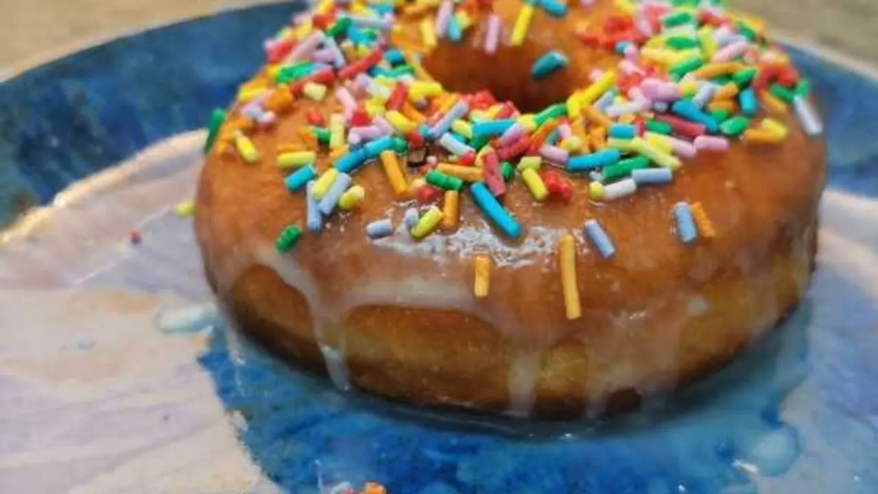 Donut glaseado casero