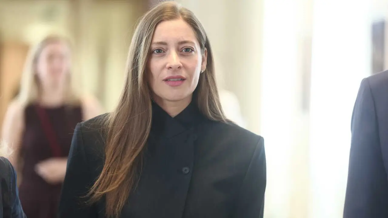 La portavoz del PP en el Congreso, Ester Mu&ntilde;oz, a su llegada a la Junta de Portavoces, en el Congreso de los Diputados, a 26 de mayo de 2026, en Madrid (Espa&ntilde;a).